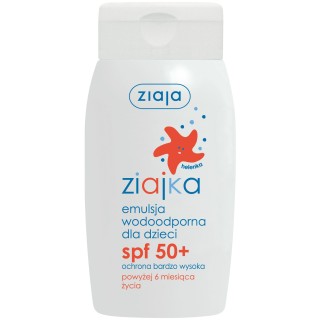 Сонцезахисна емульсія Ziajka для дітей SPF 50 125 мл