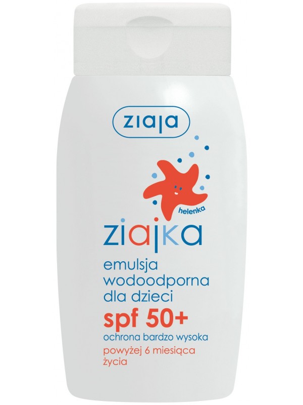 Ziajka emulsja do opalania dla dzieci SPF 50 125 ml