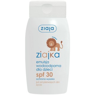 Ziajka Emulsja do opalania dla dzieci SPF30 125 ml (31-03-2023)