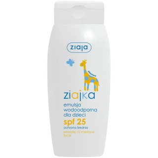 Ziajka emulsja do opalania dla dzieci SPF 25 150ml