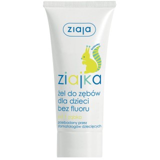 Ziajka Fluoridfreies Zahngel für Kinder 50 ml Ziajka Fluoridfreies Zahngel für Kinder 50 ml