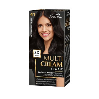 Joanna Multi Cream Color Farba do włosów /41/ Czekoladowy brąz