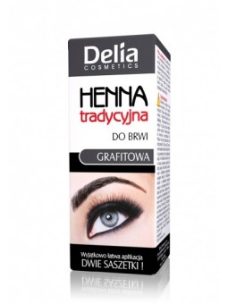 Delia henna for eyebrows...