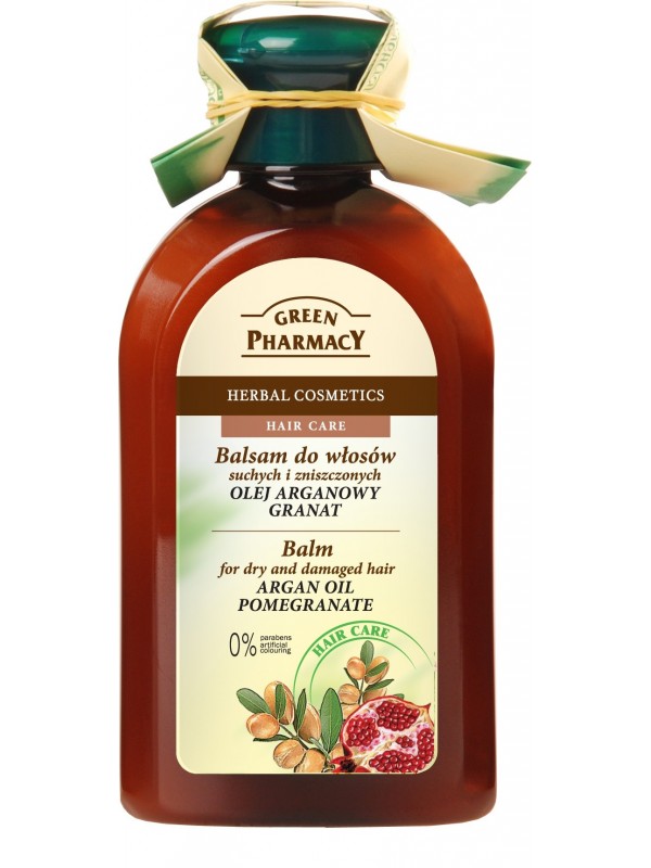 Green Pharmacy Hair Balm Argan Oil and Pomegranate 300 ml