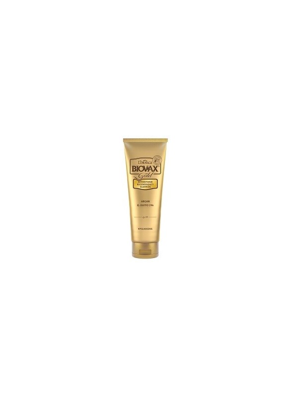 L'biotica BIOVAX Glamour Gold Hair Shampoo Argan & Gold 200ml