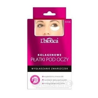 L'biotica Collagen Eye Pads Rimpels gladstrijken 3x2 stuks