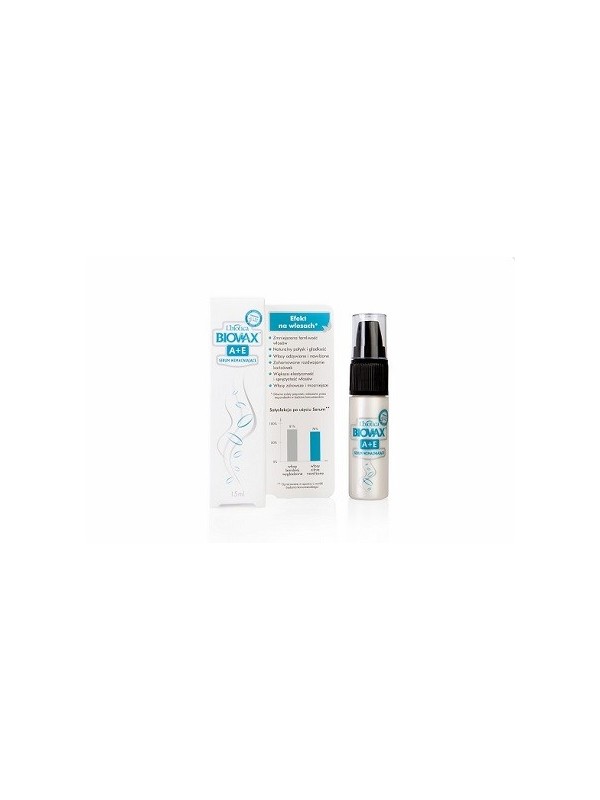 L'biotica BIOVAX HAARVERSTERKEND SERUM MET VITAMINE A+ E 15 ML