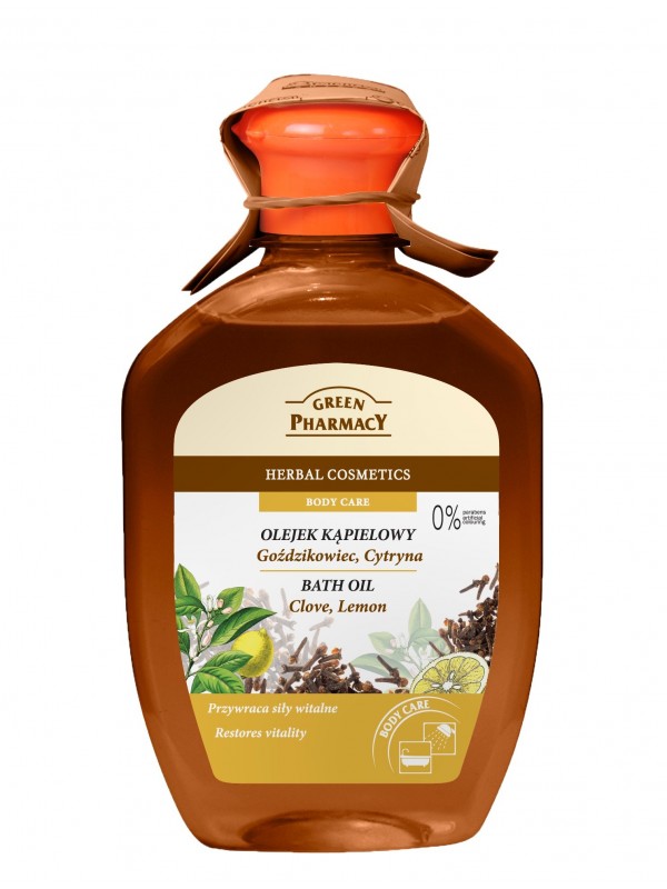 Green Pharmacy Clove and Lemon Bath Oil 250 ml