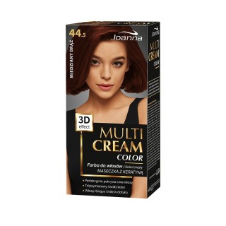 Joanna Multi Cream Color Farba do włosów /44,5/ Miedziany brąz