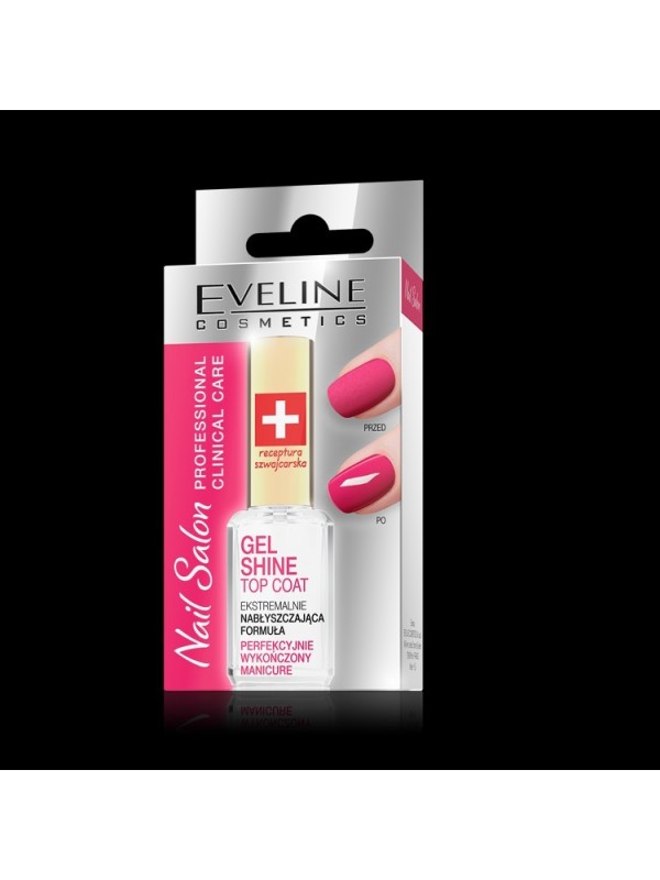 Кондиціонер для нігтів Eveline Nail Salon Gel Shine Clinical Care Top