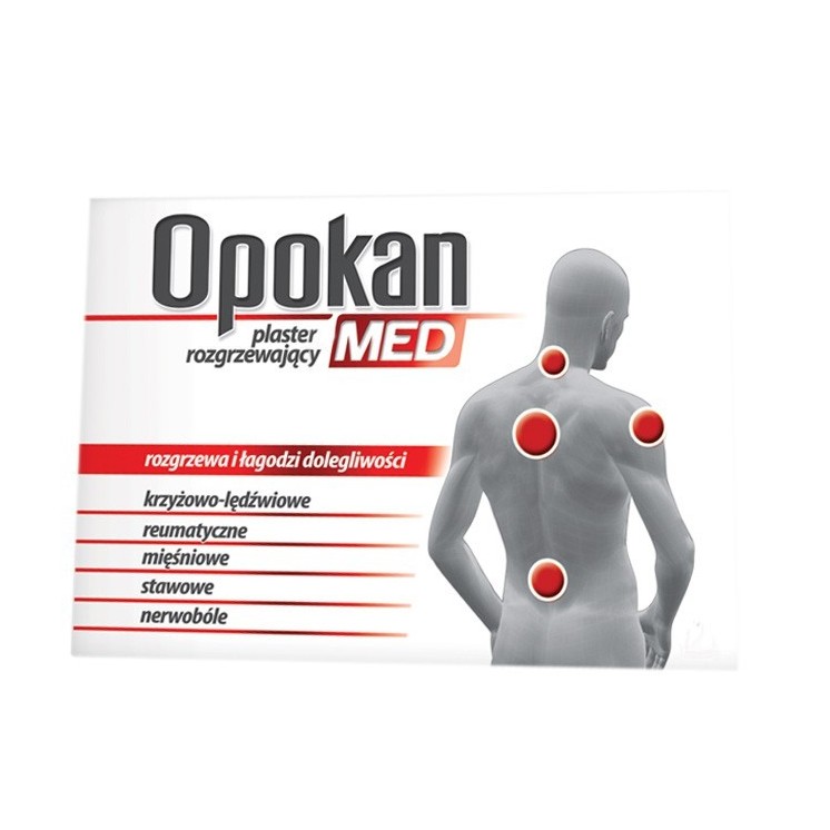 Opokan Med plaster rozgrzewający 1 sztuka
