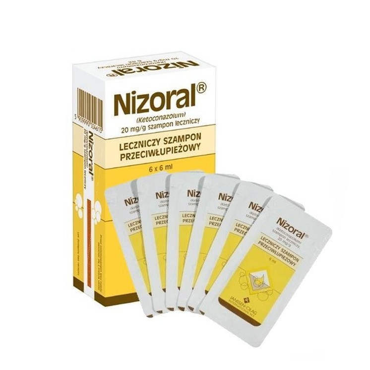 Nizoral Healing anti-roos haarshampoo 6x6 ml