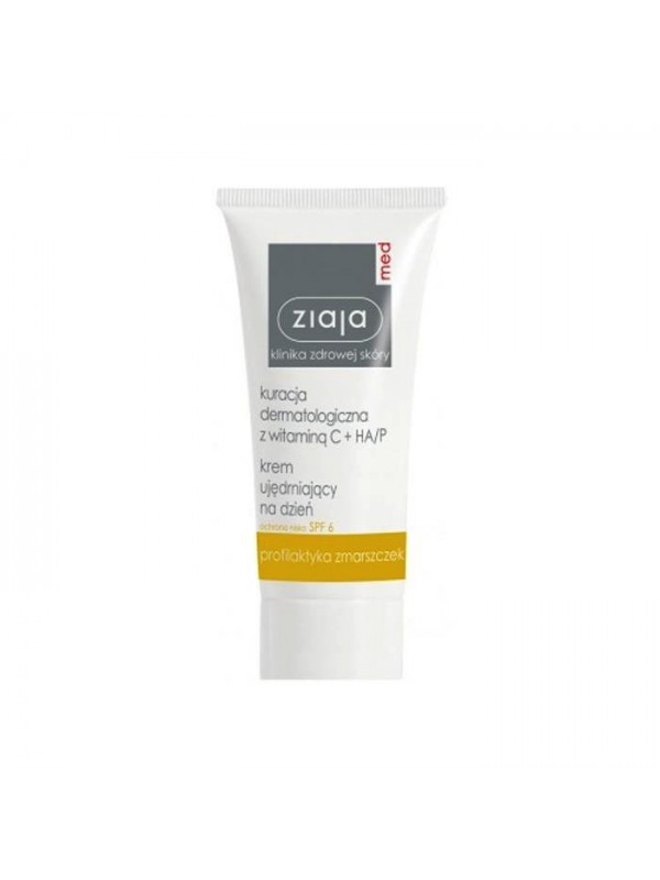 Ziaja Med Treatment met vitamine C Verstevigende gezichtscrème voor de dag SPF 6 50 ml