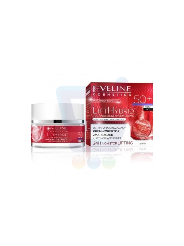 Eveline Lift Hybrid verjongende crème 50+ dag/nacht 50 ml