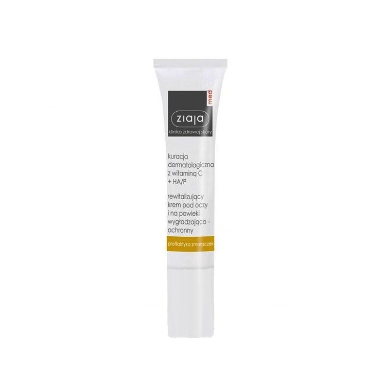 Ziaja Med mit Vitamin C Revitalisierende Augen- und Augenlidcreme 15 ml