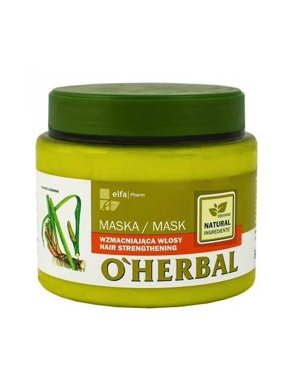 O'Herbal Haarversterkend masker met kalmoeswortelextract 500 ml