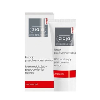 Ziaja Med Anti-rimpelbehandeling Nachtcrème voor het verminderen van verkleuringen 50 ml