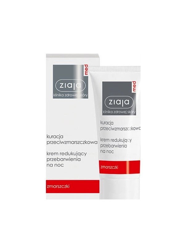 Ziaja Med Anti-wrinkle treatment Face cream reducing discoloration for the night 50 ml