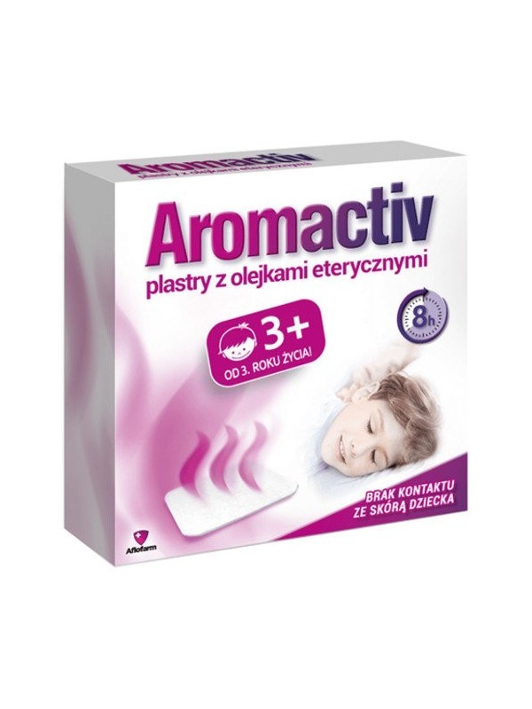 Aromactiv Plasters with essential oils for children over 3 years old 5 pcs