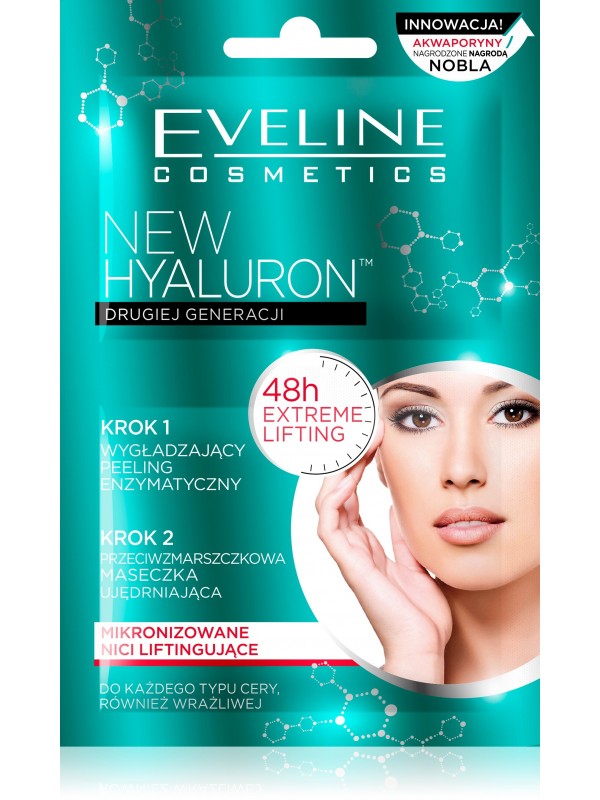 Eveline New Hylauron lifting draadmasker 2x5 gr