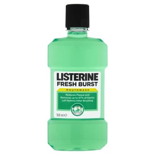 Listerine Fresh Burst mouthwash 500 ml