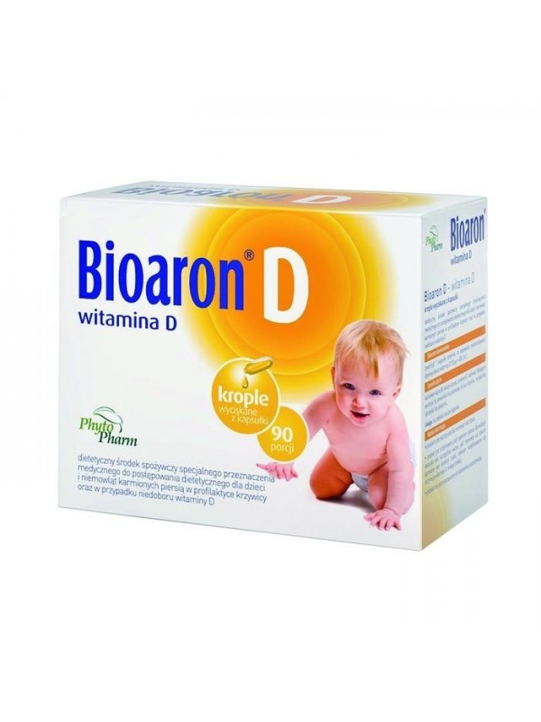 Bioaron Vitamin D 400 IU 90 twist-off capsules