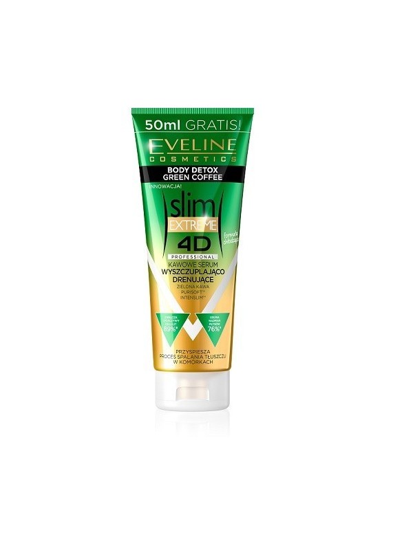 Eveline 4D slimming serum green coffee 250 ml