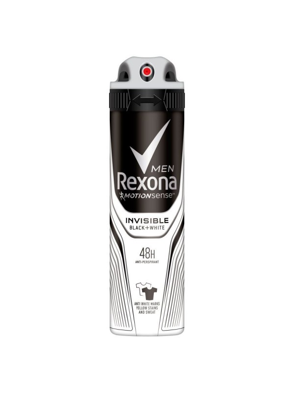 Антиперспірант Rexona Invisible Black & White Men 150 мл