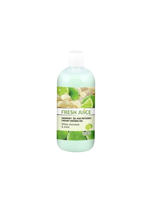 Fresh Juice romige Douchegel White chocolate & Lime 500 ml