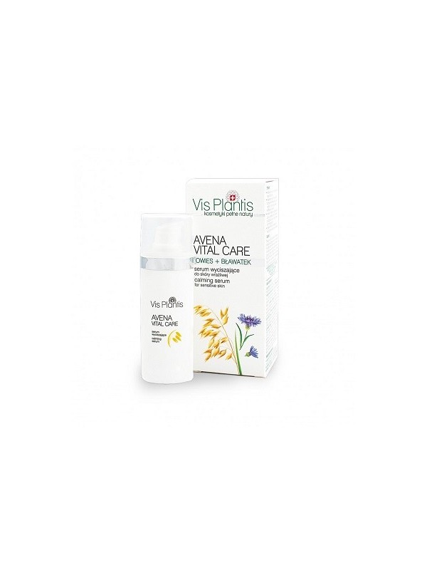 Vis Plantis Avena Vital Care Заспокійлива Serum для чутливої шкіри Овес + Волошка 30 мл