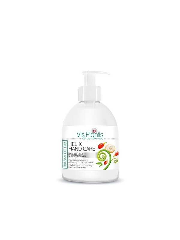 Vis Plantis Helix Handverzorging Revitaliserende voedende lotion voor handen en nagels met slakkenslijmfiltraat 300 ml