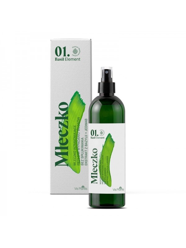 Vis Plantis Basil Element Strengthening milk against hair loss Basil + Silk 150 ml