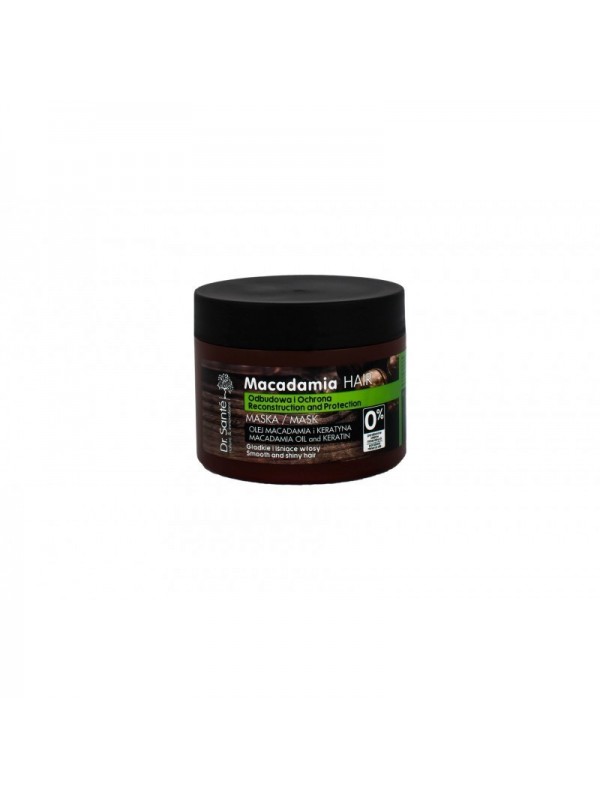 Dr. Santé Macadamia Hair Hair mask with macadamia oil and keratin, rebuilding and protective 300 ml