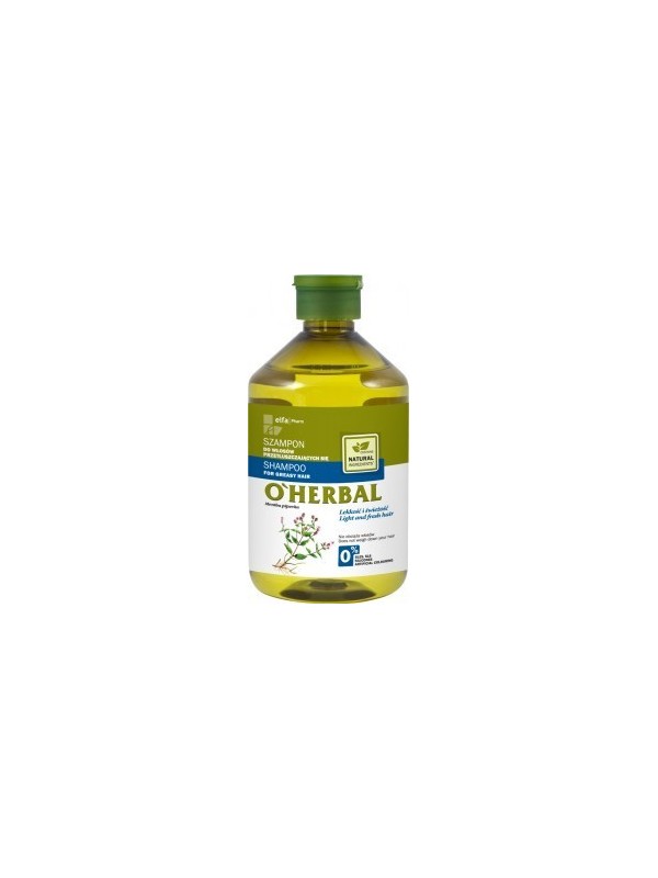 O'Herbal Shampoo voor vet haar met muntextract 500 ml