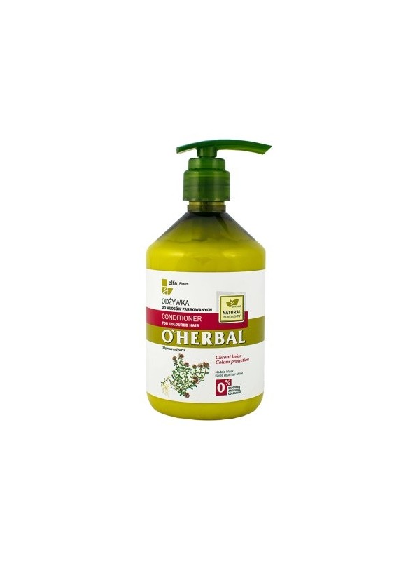 O'Herbal Conditioner for colored hair with thyme extract 500 ml