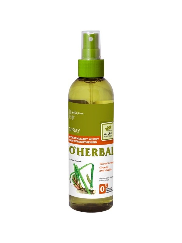 O'Herbal Haarverstevigende spray met kalmoeswortelextract 200 ml