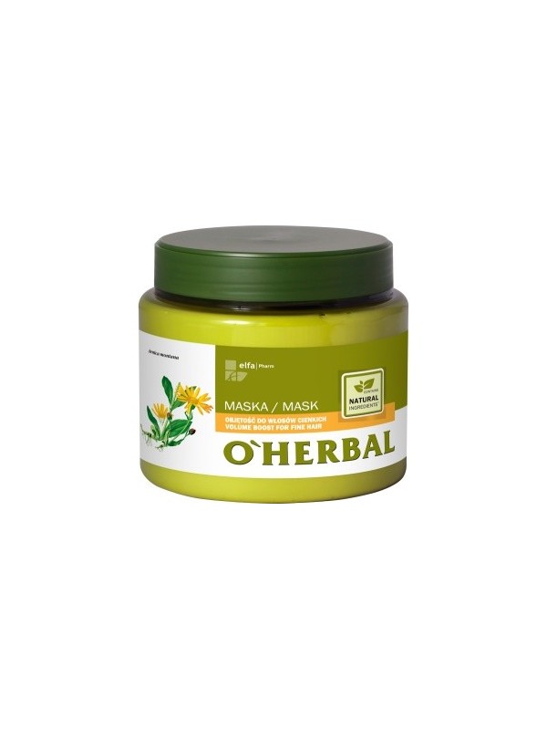 O'Herbal Volume mask for fine hair with arnica extract 500 ml