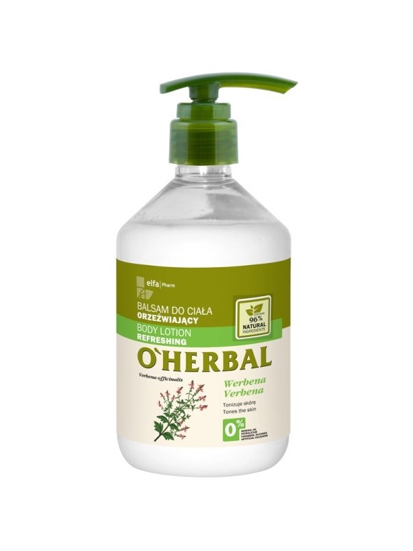 O'Herbal Verfrissende BODYLOTION met verbena-extract 500 ml