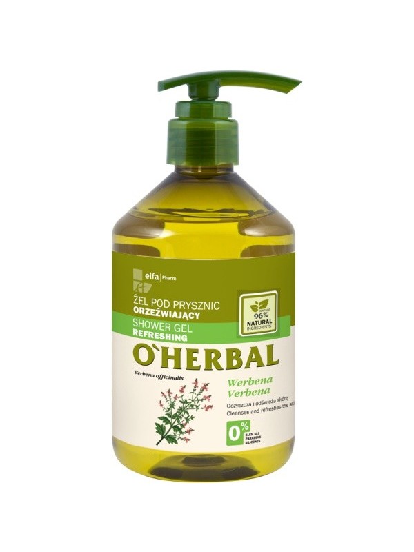 O'Herbal Refreshing SHOWER GEL with verbena extract 500 ml