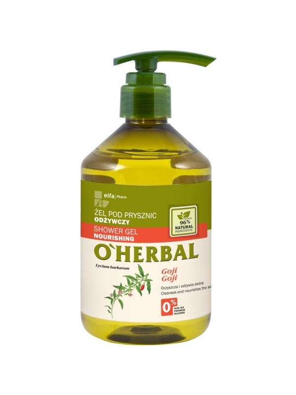 O'Herbal Voedende DOUCHEGEL met goji-extract 500 ml