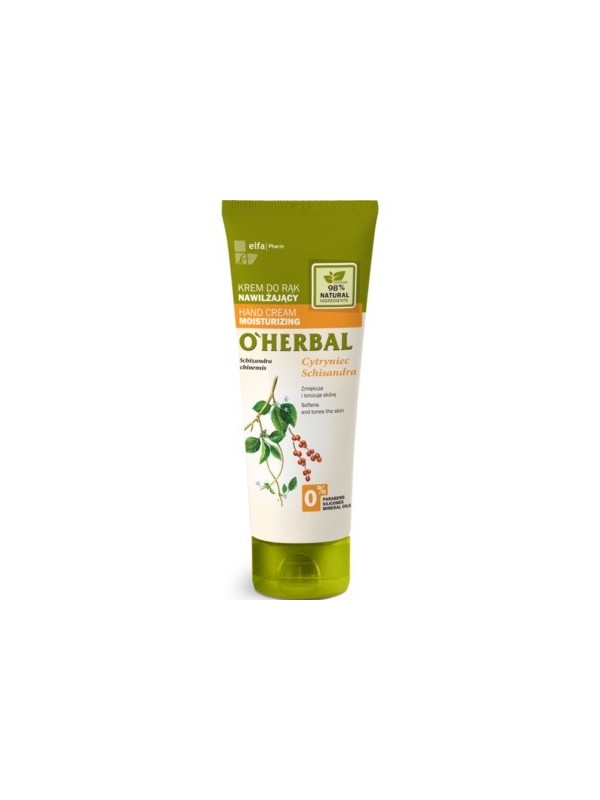 O'Herbal Moisturizing hand cream with Chinese schisandra extract 75 ml