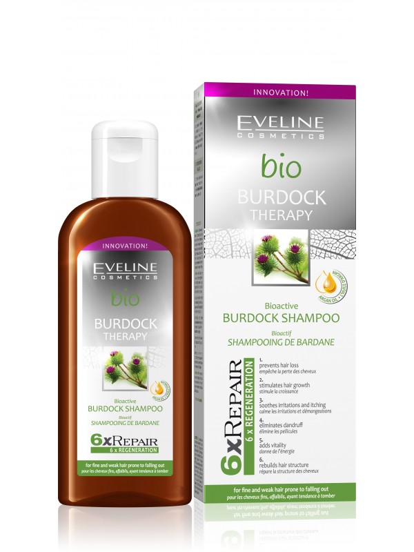 Eveline Bio Burdock Behandeling Shampoo voor haar 150 ml