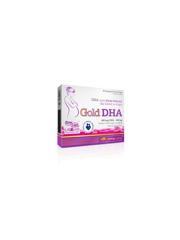 Olimp Gold DHA + фолієва кислота 30 капсул