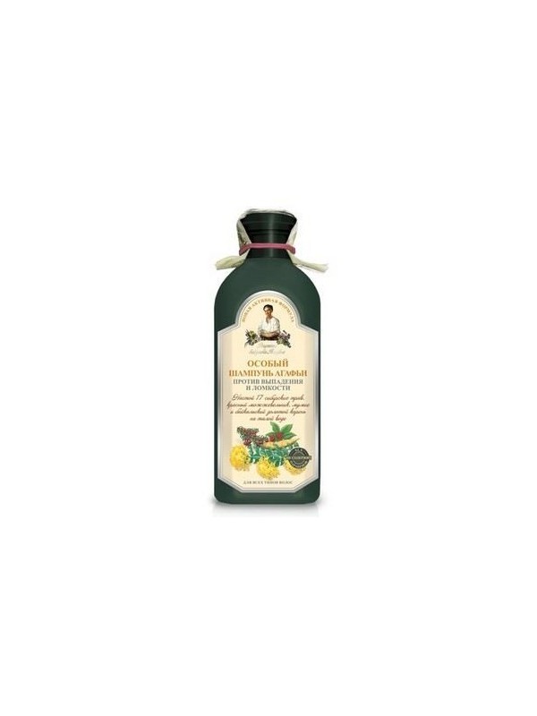 Agafia Siberian Special Herbal Shampoo tegen haaruitval en broosheid - voor alle haartypes 350 ml -