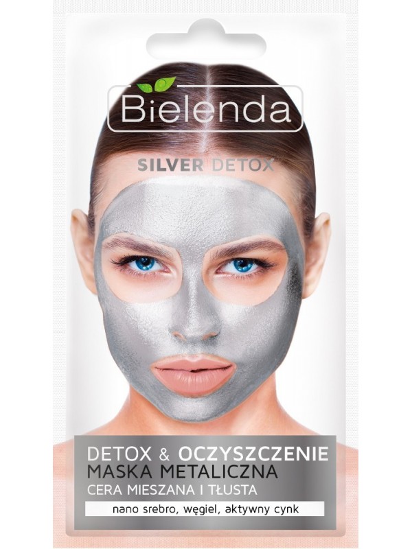 Bielenda SILVER DETOX Детоксикуюча маска для комбінованої та жирної шкіри 8 г