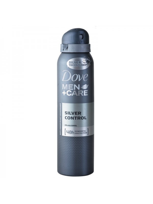 DOVE Bodyspray SILVER CONTROL VOOR MEN 150 ml