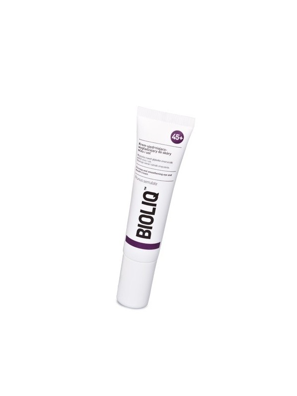 Bioliq 45+ verstevigende en gladmakende crème voor de huid van ogen en lippen 15 ml