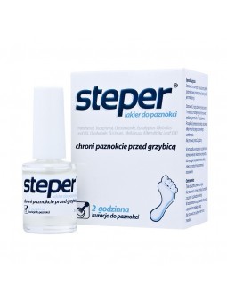 STEPER lakier do paznokci...