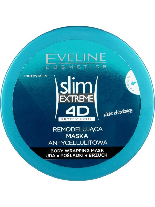 Eveline 4D slim EXTREME Remodeling anti-cellulite mask 300 ml