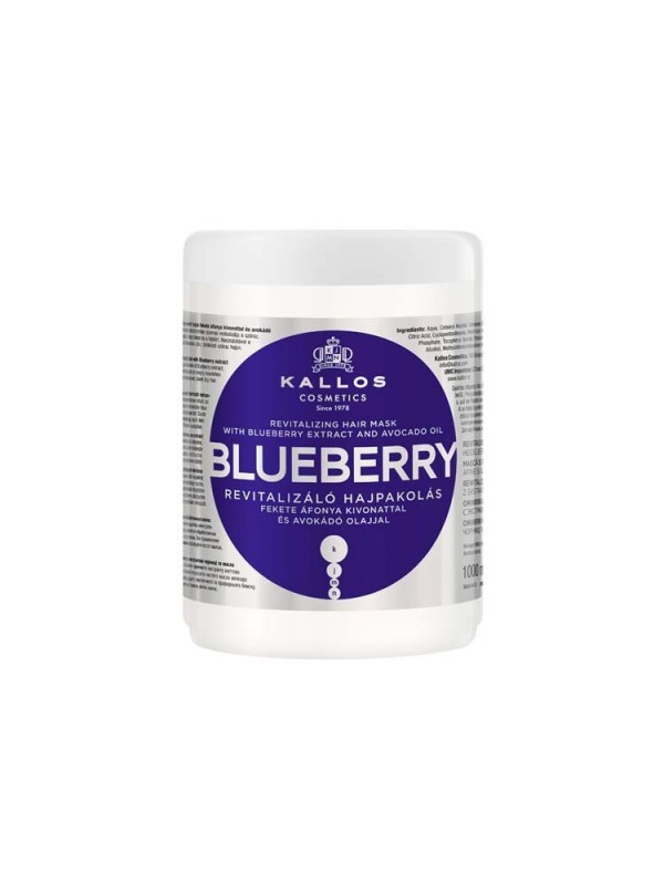 Kallos Blueberry haarmasker 1000 ml